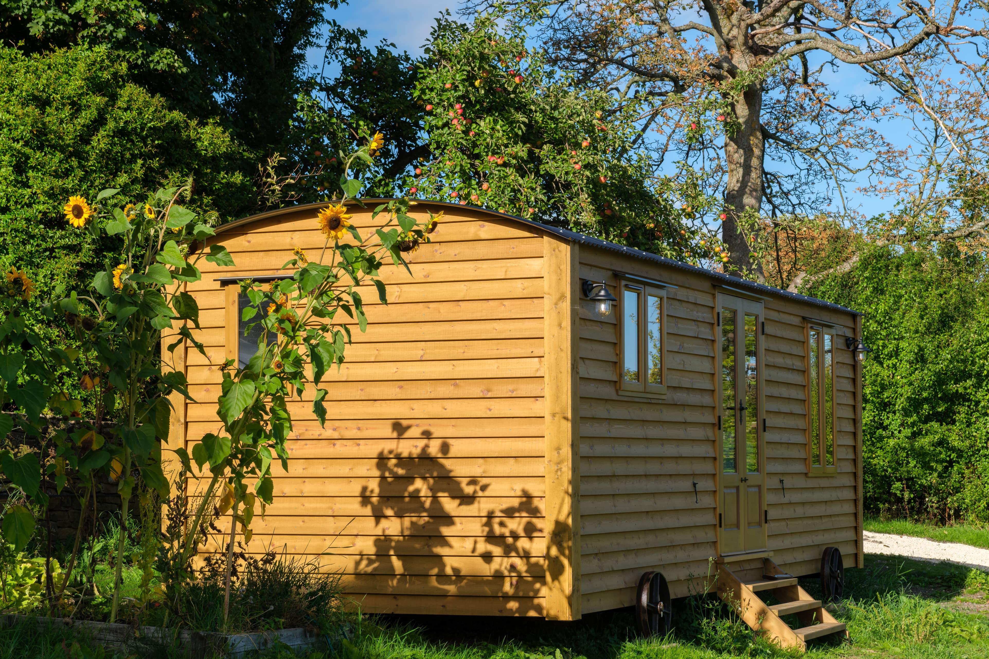 The Clearing shepherd's hut